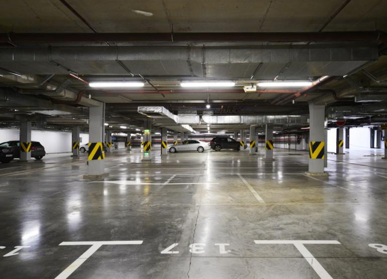 Буревестник: Вид паркинга